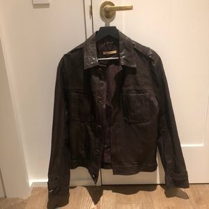 John Varvatos Leather Jacket